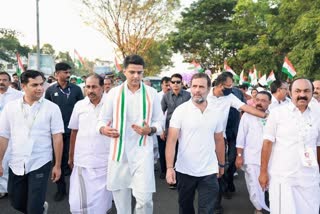 Rahul Gandhi begins 14th day of 'Bharat Jodo Yatra' from Madavana