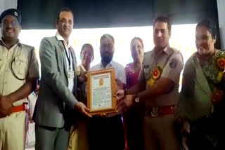 Mahasamund Police honored