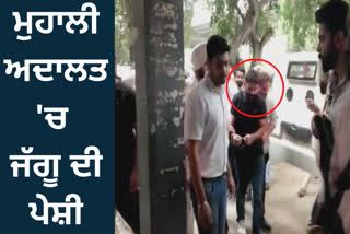 Gangster Jaggu Bhagwanpuria produced in Mohali court