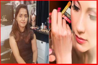 Makeup artist Purva Mane