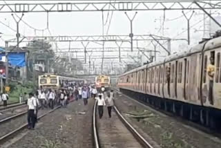 Mumbai local trains hit due to technical snag at Dadar Station