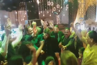 Raju Srivastava danced fiercely in the program of marriage ceremony in Uttarakhand