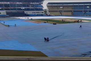 Due to rain  Australian cricket team canceled practice session