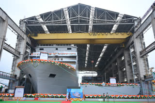 Indian Navy Diving Support Vessels Nistar Nipun launched in Bay of Bengal