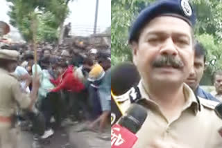 TS police clarified that the woman did not die in the stampede at the gymkhana ground