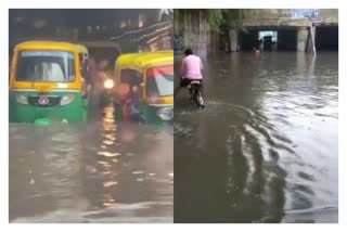 Waterlogging in Faridabad