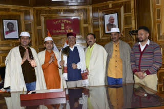 Hatti Vikas Manch delegation met Governor