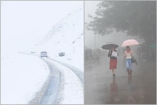 Snowfall in lahaul spiti