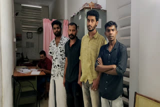 Idukki Kidnap case  accused arrested for kidnapping a young man  kidnapping a young man  Aryabhavan Aravind Kidnap case  ആളുമാറി യുവാവിനെ തട്ടിക്കൊണ്ടു പോയി  കുന്തളംപാറ ആര്യഭവൻ അരവിന്ദ്  പ്രതികൾ അറസ്റ്റിൽ  വാഹനം തട്ടിയതിനെ തുടര്‍ന്നുണ്ടായ പക