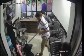 Attack on AIMIM office in Mumbra