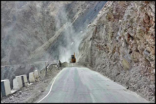 Landslide in kinnaur.