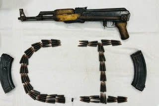 Punjab police recovered a rifle, 2 magazines and 90 live cartridges