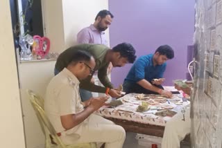 Action on illegal lottery business in Koderma five arrested with cash