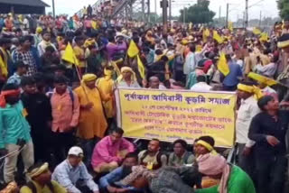 Bengal: Kurmis continue blocking railway tracks, highway demanding ST status