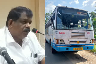 PFI HARTAL ATTACK AGAINST KSRTC BUS  പിഎഫ്ഐ ഹർത്താൽ  ഹർത്താലിൽ കെഎസ്‌ആർടിസി ബസുകൾക്ക് കേടുപാട്  പോപ്പുലർ ഫ്രണ്ട് ഹർത്താൽ  ksrtc buses were attacked across the state  KSRTC buses were attacked  ഗതാഗത മന്ത്രി ആന്‍റണി രാജു  STONE PELTING IN POPULAR FRONT HARTAL