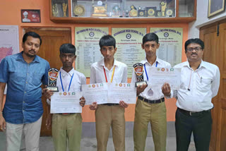 Malda school team shines in national mathematics convention