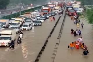 water logging problem in gurugram