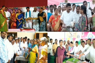 Bathukamma sarees distribution