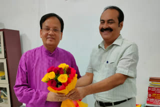 Mirza Ghalib College Secretary Meets VC