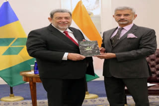 Jaishankar meets PM of Saint Vincent and Grenadines on sidelines of UNGA