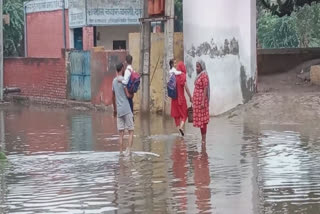 चरखी दादरी में जलभराव