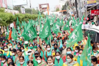 Amaravati Farmers padayatra