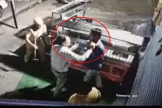 ACP beats shop owner in Ludhiana; captured on CCTV