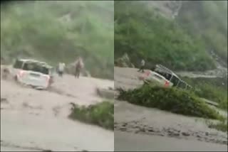 a-scorpio-car-washed-away-due-to-flash-floods