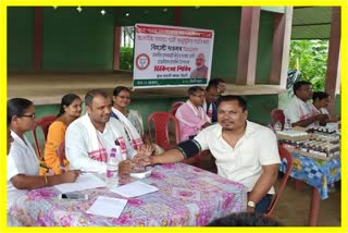 Free health camp at Bihali