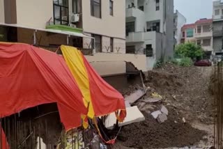 building collapse in Gurugram