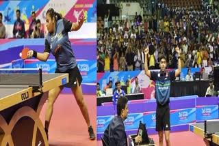 National Games, TT: Gujarat's Harmeet, WB's Sutirtha clinch men's and women's singles title