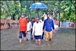 Waterlogging in Rohtak