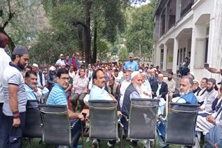 Pahari Forum Meeting in Thana Mandi