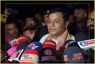 Central Minister Sarbananda Sonowal in Nalbari