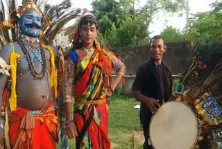 artists performed traditional folk dance in nuakhai programme in boudh