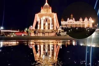 lighting to Mysore heritage buildings