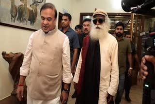 Did not break any law says Assam CM after FIR filed against him Sadhguru for Kaziranga night jeep safari