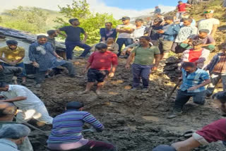Rescue operation going on at a Nahan village
