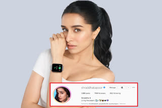 Shraddha Kapoor Instagram Followers