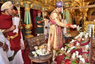 Private Durbar Begins At Mysore Palace
