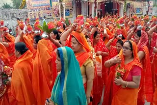 351 women took out kalash yatra