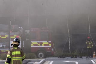 fire in south korea