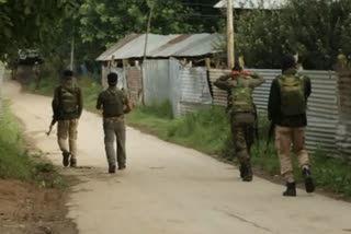 Search operation of security forces