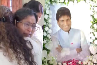 Raju Srivastav Prayer meet