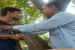 sheopur youth committed indecency with secretary