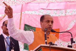 CM Jairam Thakur in Seraj