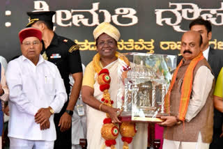 President Murmu inaugurates Mysuru Dasara Festival, new IIIT Dharwad campus