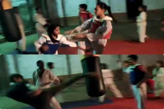 Training of Taekwondo Karate and Yoga to children in Dhanbad