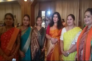 रायपुर में भाजपा महिला मोर्चा की बैठक