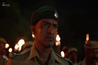 Kishore as a forest officer in Kantara movie